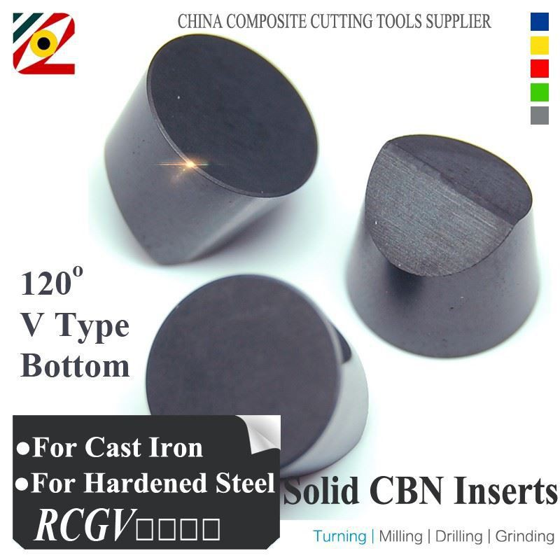 RCGX CBN 刀片，用于精加工、半精加工、粗加工