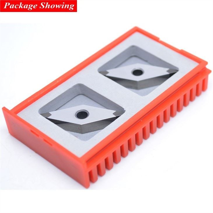 2pcs VNGA160408 PCD30 Inserts - VNGA 332 Diamond Carbide For Aluminum - CK Brand