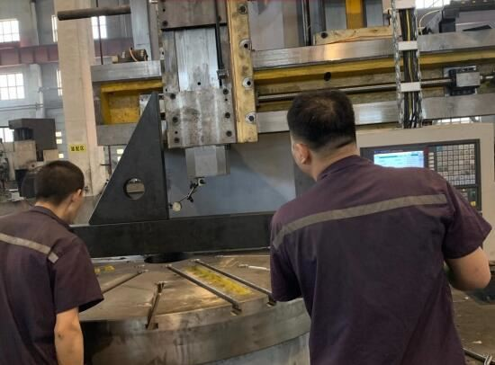 torno vertical CNC de una columna